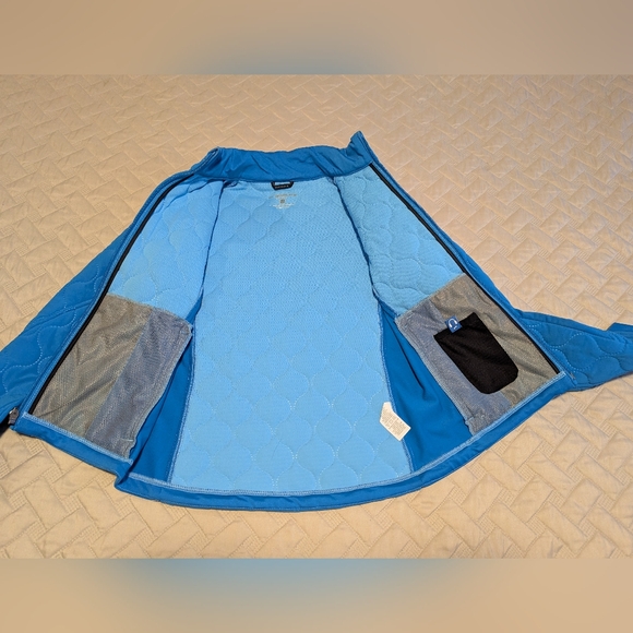 Brooks Blue Quilted Running Jacket Sz.XS - Picture 12 of 12